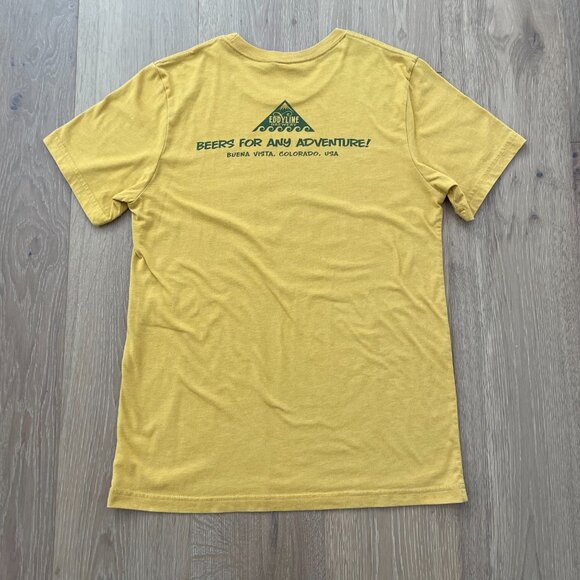 Eddyline Brewery T-Shirt Men Medium Crank Yanker India Pale Ale Beer MTB - Picture 8 of 15